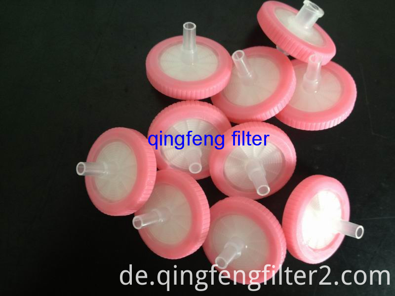 25 mm Hydrophile Pes-Membrananalyse 0,45 Mikron Spritzenfilter steril